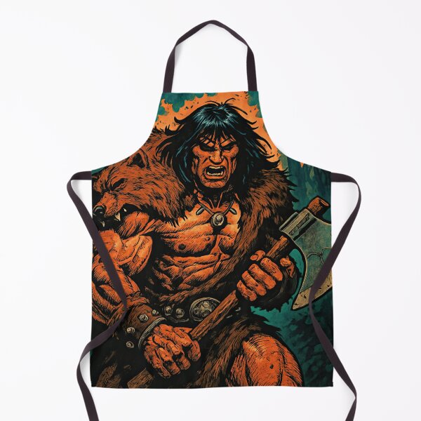 Item preview, Barbarian | Comics style - Cartoon designed and sold by ComicsFactory.