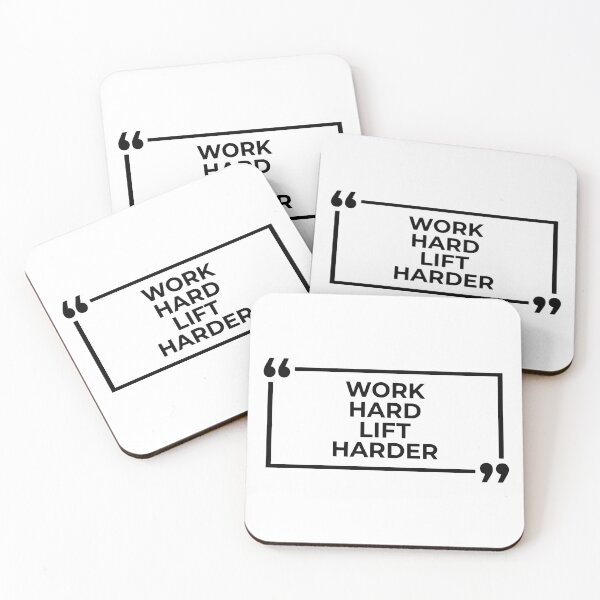 Item preview, Work Hard Lift Harder designed and sold by Haji  Kamora.