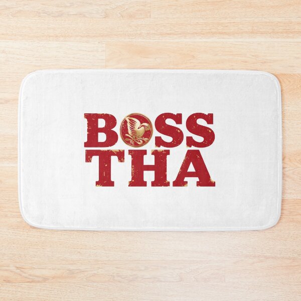Item preview, Boss Tha - Liverpool Fan Slang - Scouse Football Typography designed and sold by FreshStartUK.