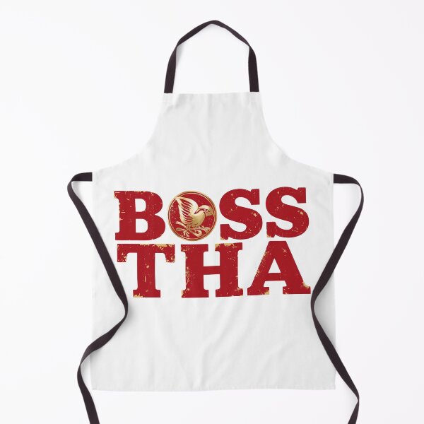 Item preview, Boss Tha - Liverpool Fan Slang - Scouse Football Typography designed and sold by FreshStartUK.