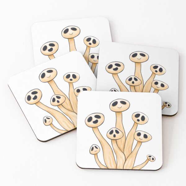Item preview, Spooky Enoki Mushroom Friends designed and sold by marley-seraph.