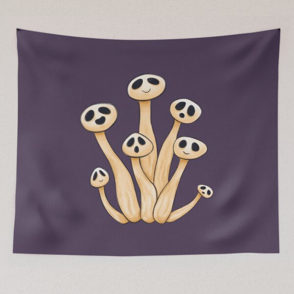 Item preview, Spooky Enoki Mushroom Friends designed and sold by marley-seraph.