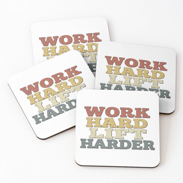 Item preview, Work Hard Lift Harder designed and sold by Haji  Kamora.