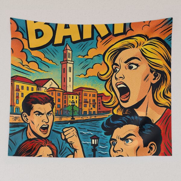 Item preview, Bari, city | Comics style - Cartoon designed and sold by ComicsFactory.