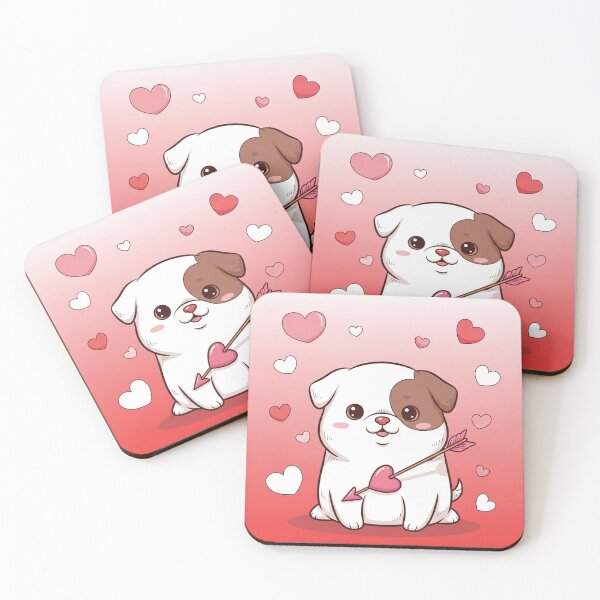 Item preview, Puppy Struck by Love designed and sold by PetJoyPrintsCO.