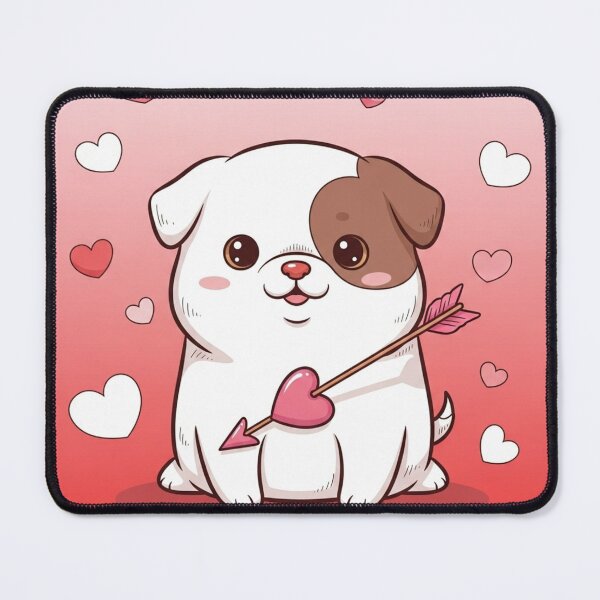 Item preview, Puppy Struck by Love designed and sold by PetJoyPrintsCO.