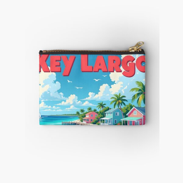 Item preview, Key Largo, Florida, USA: Vintage-Style Painterly Travel Poster designed and sold by LSVart.