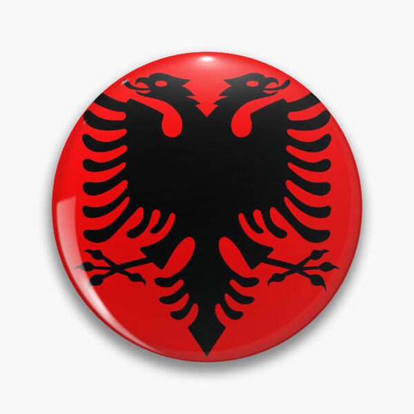 Item preview, Albania National Flag Bold Design designed and sold by NTGUILTY.