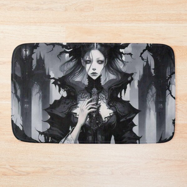 Aperçu de l'œuvre Magnifique design gothique d'anime fantasy sombre créée et vendue par Thevengefulone.