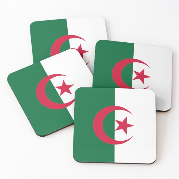 Item preview, Algeria National Flag Clean Design designed and sold by NTGUILTY.