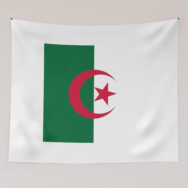 Item preview, Algeria National Flag Clean Design designed and sold by NTGUILTY.