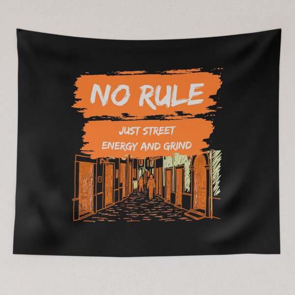 Item preview, No rules just street energy grind driven by hunger and ambition designed and sold by THEVONZA.