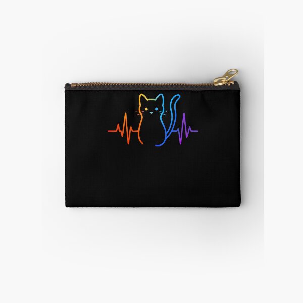 Item preview, Cute Colorful Cat Heartbeat Ekg designed and sold by TyrelKoch.