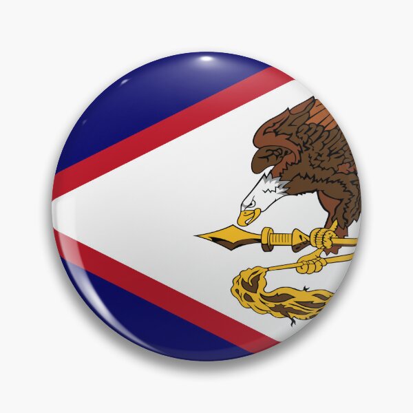 Item preview, American Samoa National Flag Minimal Design designed and sold by NTGUILTY.