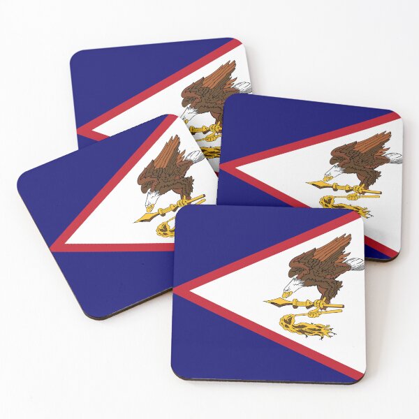 Item preview, American Samoa National Flag Minimal Design designed and sold by NTGUILTY.