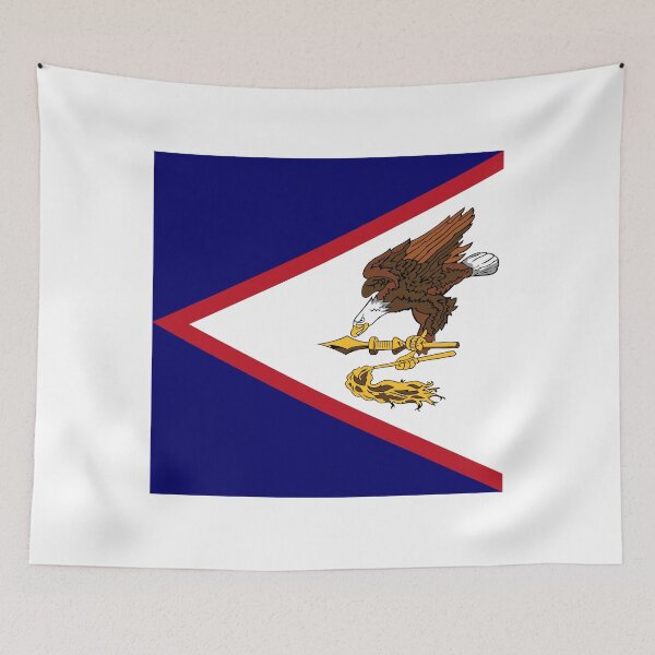 Item preview, American Samoa National Flag Minimal Design designed and sold by NTGUILTY.