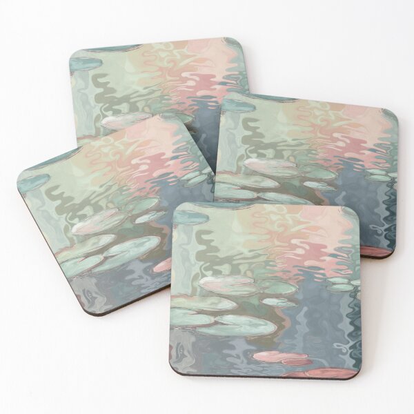 Item preview, Monet-Inspired Water Lily Pattern – French Impressionist Art designed and sold by CARRAANN.