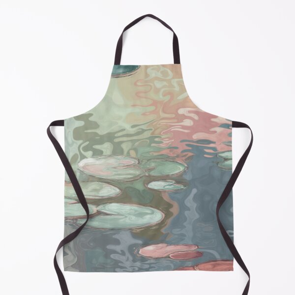 Item preview, Monet-Inspired Water Lily Pattern – French Impressionist Art designed and sold by CARRAANN.