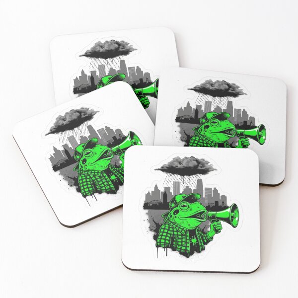 Item preview, Portland Frog Protest – The Rose Art City designed and sold by w66aboo.