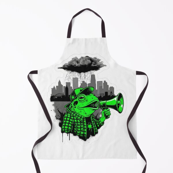 Item preview, Portland Frog Protest – The Rose Art City designed and sold by w66aboo.