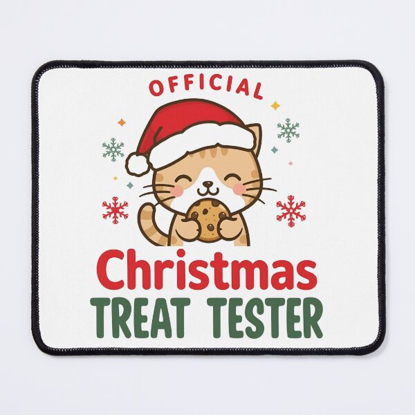 Item preview, Official Christmas Treat Tester – Funny Pet Holiday Design designed and sold by EchopawCo.