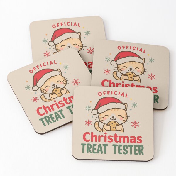 Item preview, Official Christmas Treat Tester – Funny Pet Holiday Design designed and sold by EchopawCo.
