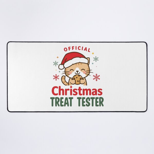 Item preview, Official Christmas Treat Tester – Funny Pet Holiday Design designed and sold by EchopawCo.