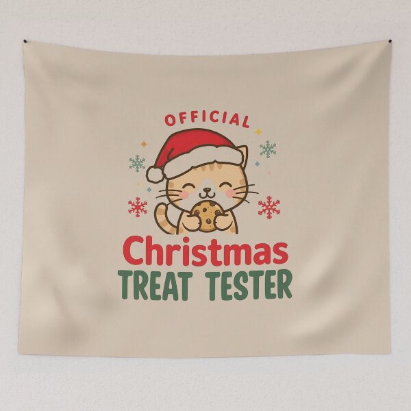 Item preview, Official Christmas Treat Tester – Funny Pet Holiday Design designed and sold by EchopawCo.