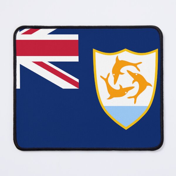 Item preview, Anguilla National Flag Clean Design designed and sold by NTGUILTY.