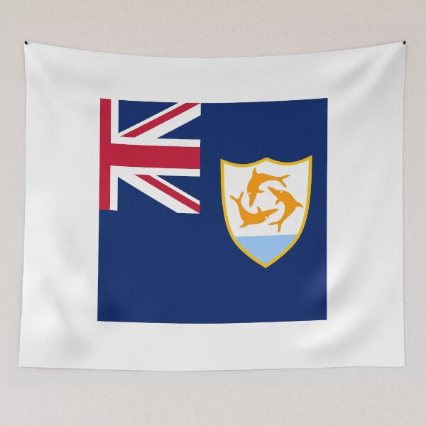 Item preview, Anguilla National Flag Clean Design designed and sold by NTGUILTY.