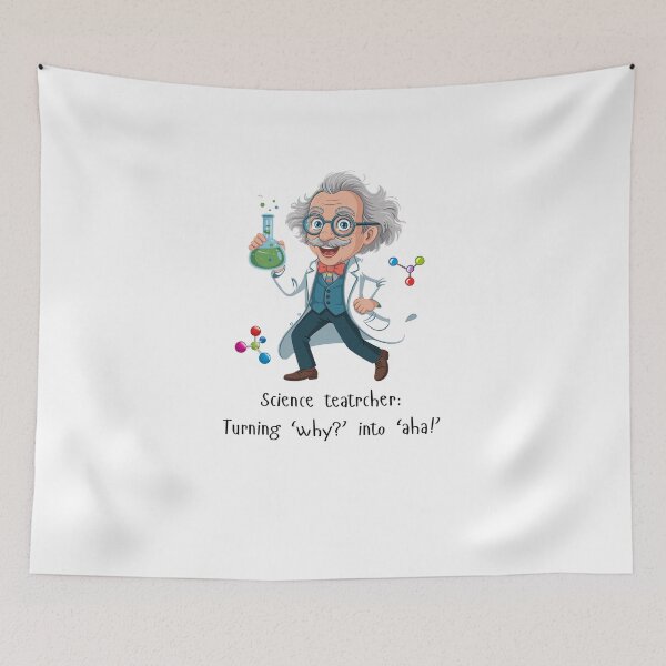 Item preview, science teacher with fun quote   designed and sold by alaa9898.