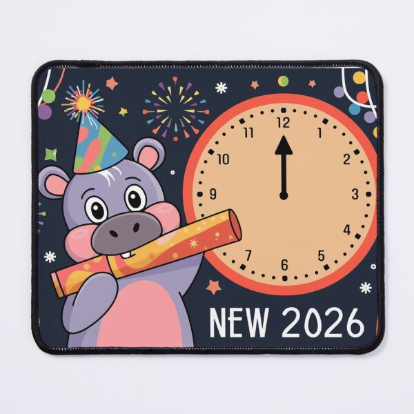 Item preview, Party Time Hippo: 2026 Edition designed and sold by NeatThingLover.