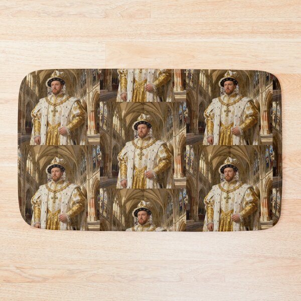 Item preview,  Portrait of King Henry VIII of England Medieval style painting art designed and sold by Vintage Designs +.