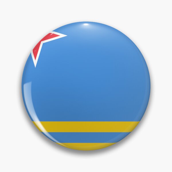 Item preview, Aruba National Flag Minimal Design designed and sold by NTGUILTY.