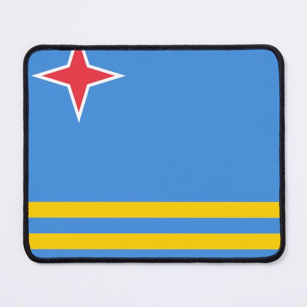 Item preview, Aruba National Flag Minimal Design designed and sold by NTGUILTY.