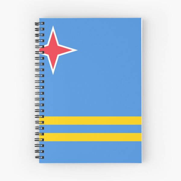 Item preview, Aruba National Flag Minimal Design designed and sold by NTGUILTY.