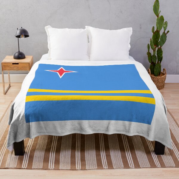 Item preview, Aruba National Flag Minimal Design designed and sold by NTGUILTY.