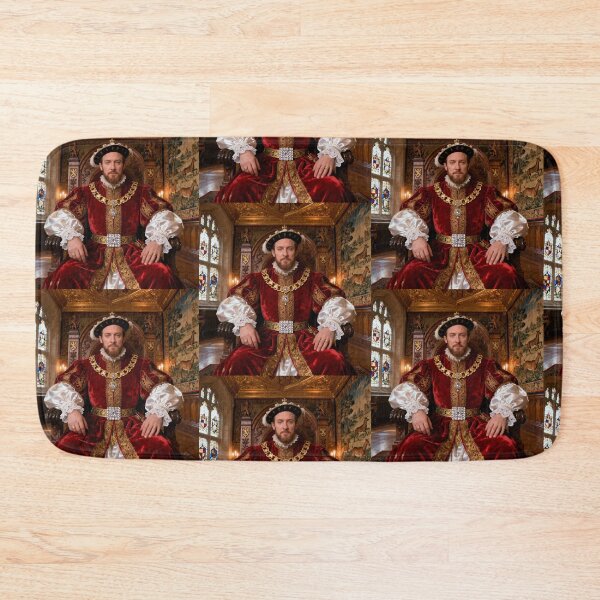 Item preview,  Portrait of King Henry VIII of England Medieval style painting art designed and sold by Vintage Designs +.