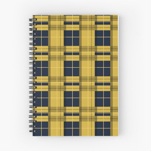 Item preview, Navy & Mustard Plaid Geometric Pattern designed and sold by The Design KAD.