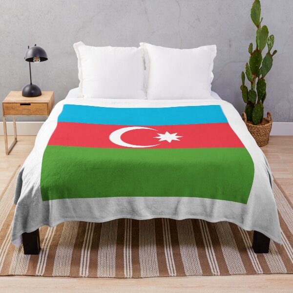 Item preview, Azerbaijan National Flag Bold Design designed and sold by NTGUILTY.