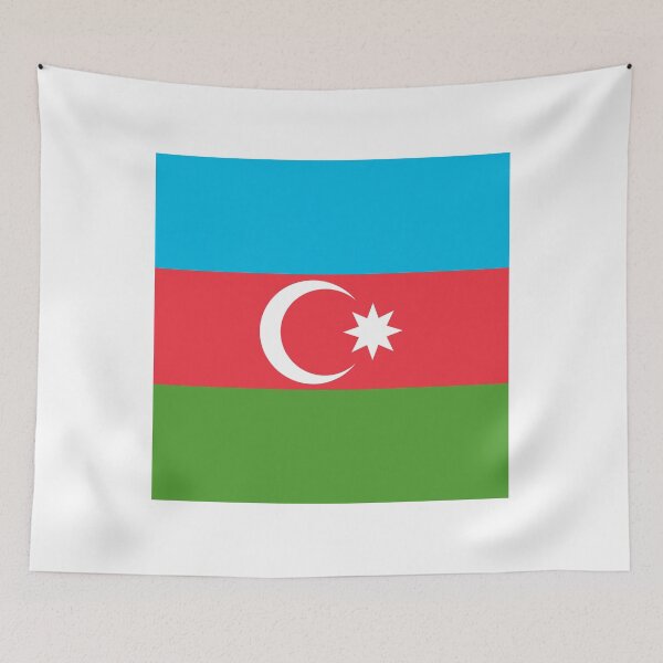 Item preview, Azerbaijan National Flag Bold Design designed and sold by NTGUILTY.