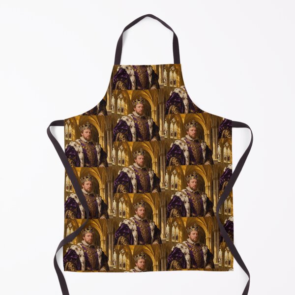 Item preview, Portrait of King Henry VIII of England Medieval style painting art designed and sold by Vintage Designs +.