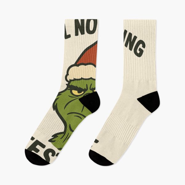 Item preview, Still Not Feeling Festive – Funny Christmas Grinch Meme designed and sold by kimkosovo.