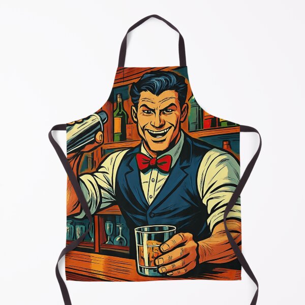 Item preview, Bartender | Comics style - Cartoon designed and sold by ComicsFactory.