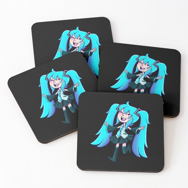 Item preview, Playful Cartoon Style Illustration Of Hatsune Miku designed and sold by thedgareky.