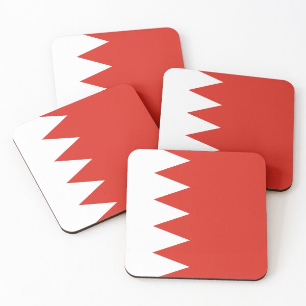 Item preview, Bahrain National Flag Clean Design designed and sold by NTGUILTY.