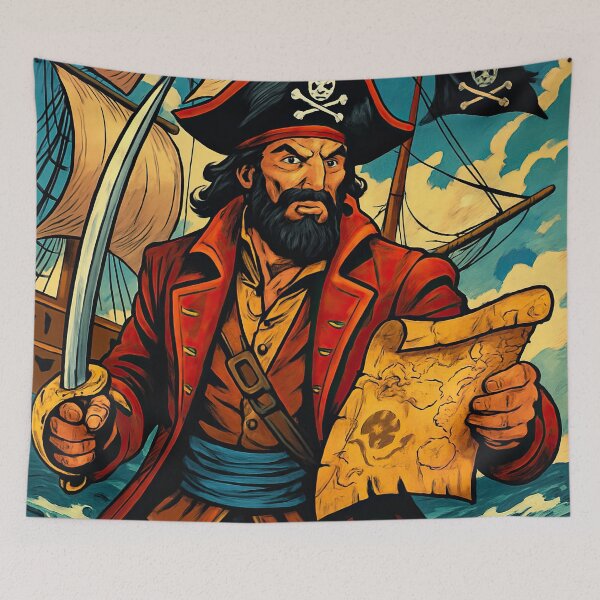 Item preview, Bartholomew Roberts | Comics style - Cartoon designed and sold by ComicsFactory.