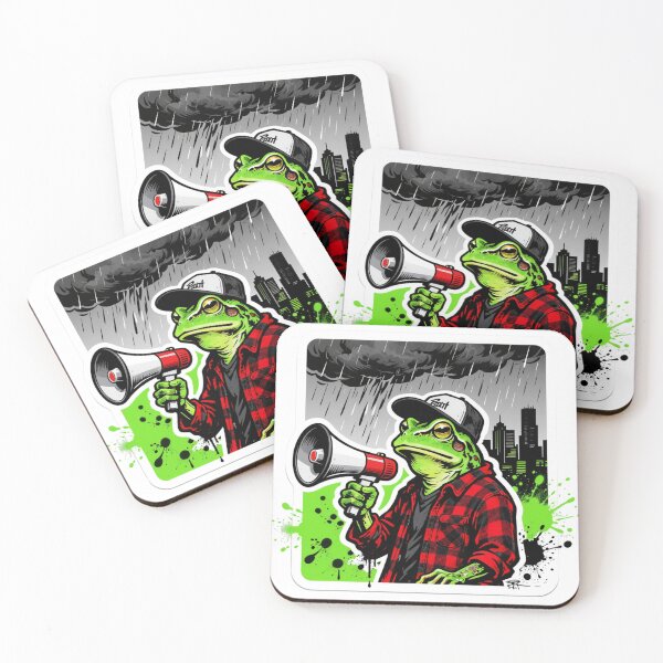 Item preview, Portland Activist Frogs – Unity in The Rose Art City designed and sold by w66aboo.