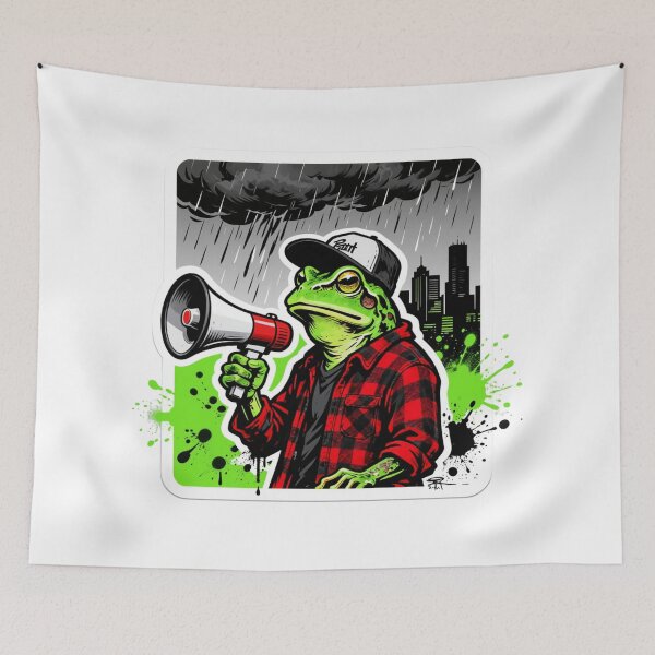 Item preview, Portland Activist Frogs – Unity in The Rose Art City designed and sold by w66aboo.