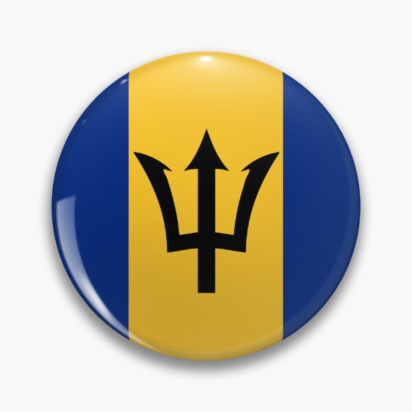 Item preview, Diseño vibrante de la bandera nacional de Barbados designed and sold by NTGUILTY.